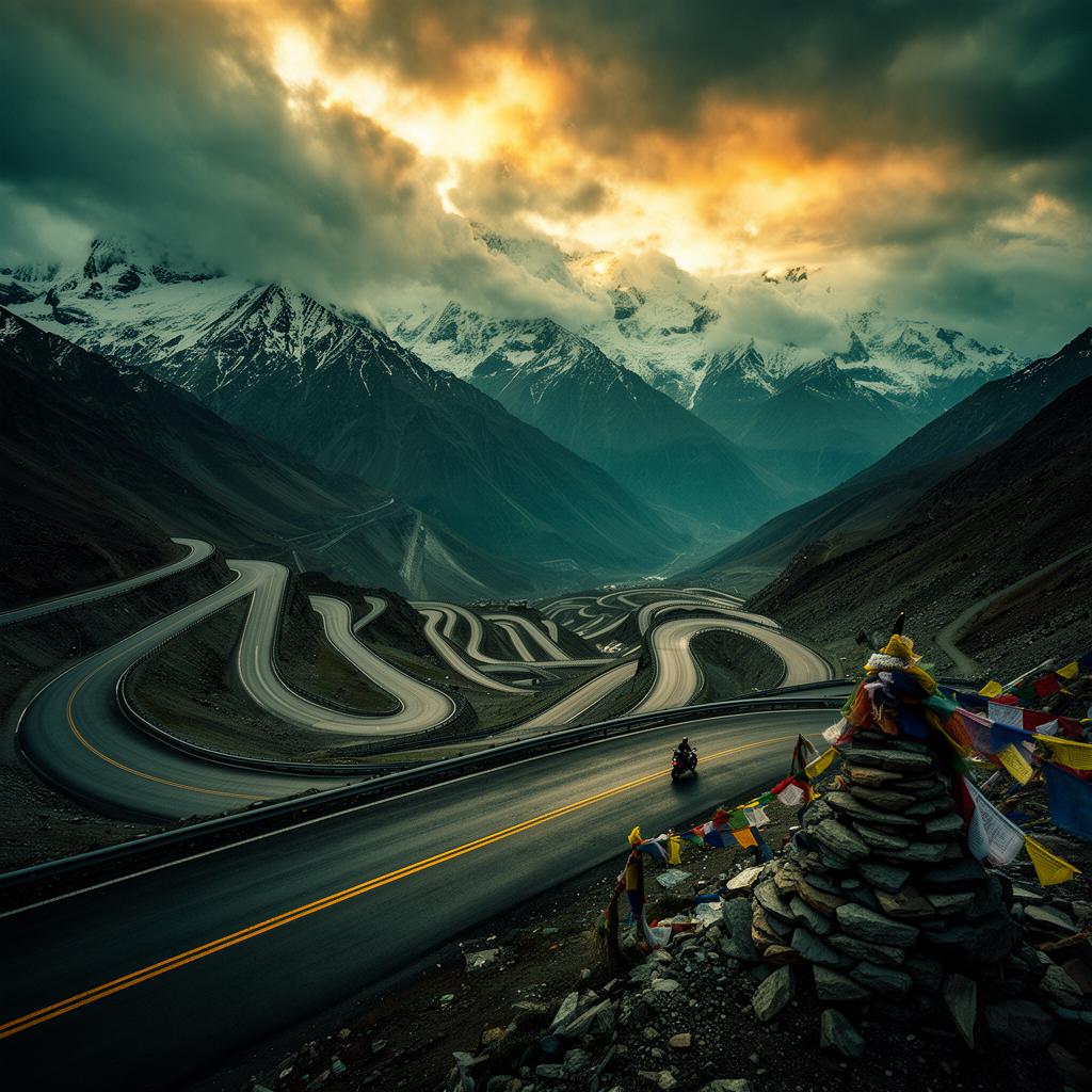 Chased the monsoon clouds up to Rohtang. 21 hairpins, zero regrets.